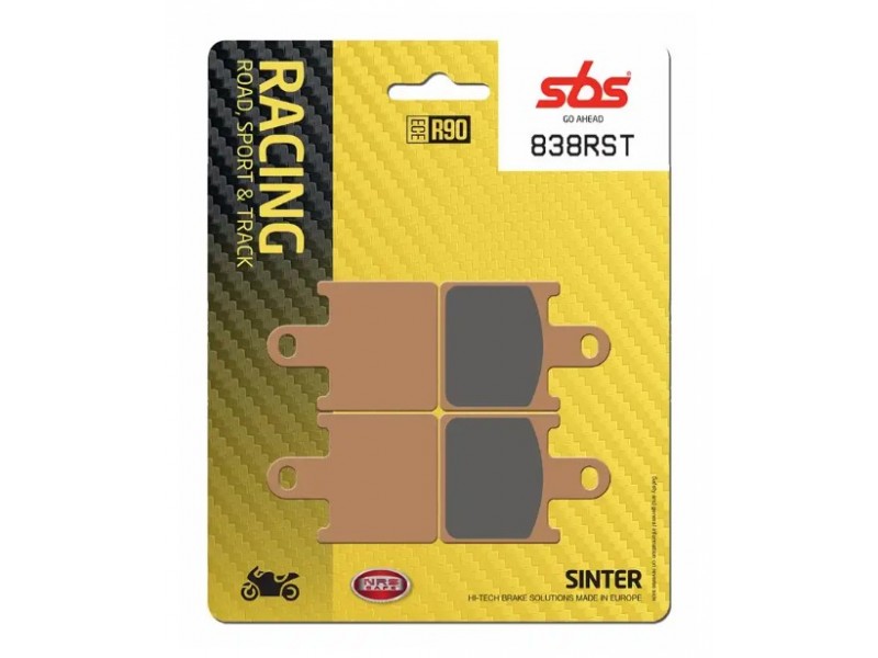 Гальмівні колодки SBS Track Days Brake Pads / HHP4, Sinter 838RST
